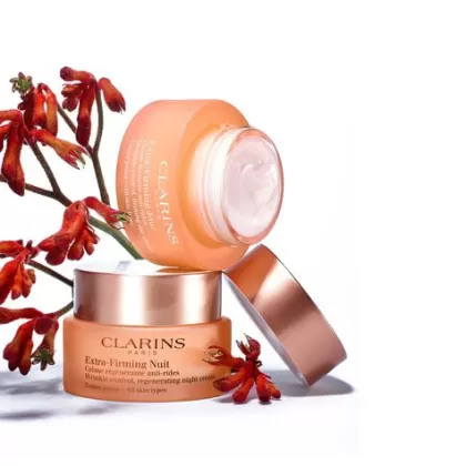 Clearance Clarins Extra-Firming Nuit Crema Regenerante Antiarrugas Para Todo Tipo De Pieles