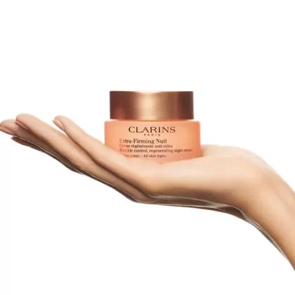 Clearance Clarins Extra-Firming Nuit Crema Regenerante Antiarrugas Para Todo Tipo De Pieles