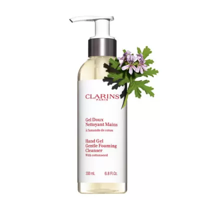 Shop Clarins Gel Suave Limpiador De Manos - Con Semilla De Algodon
