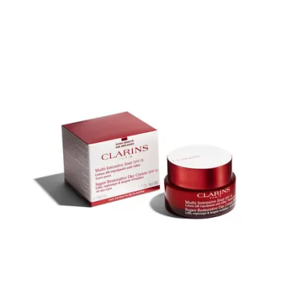 Clearance Clarins Multi-Intensiva Dia Spf15 Para Todo Tipo De Pieles